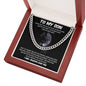 To My Son | I Will Always Love You - Cuban Link Chain