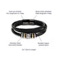 To My Son Love you Forever Bracelet