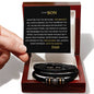 To My Son Love you Forever Bracelet