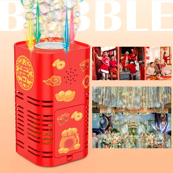 Fireworks Bubble Machine 🎁Reusable- (Duration of 12 hours)