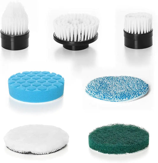 7Pcs Replaceable Brush Heads