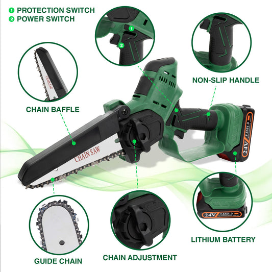 HGT Mini Electric Chainsaw