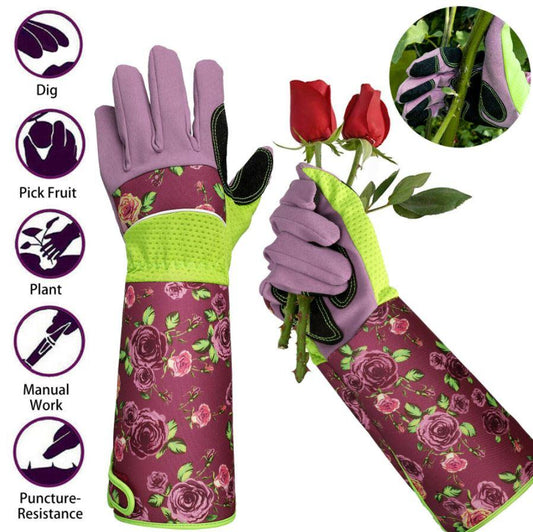 Rose Pruning - Thorn Proof Long Gloves