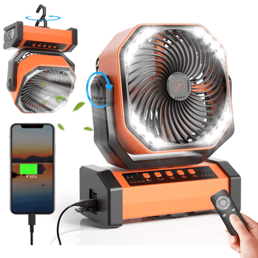 3 In 1 Cordless Camping Fan