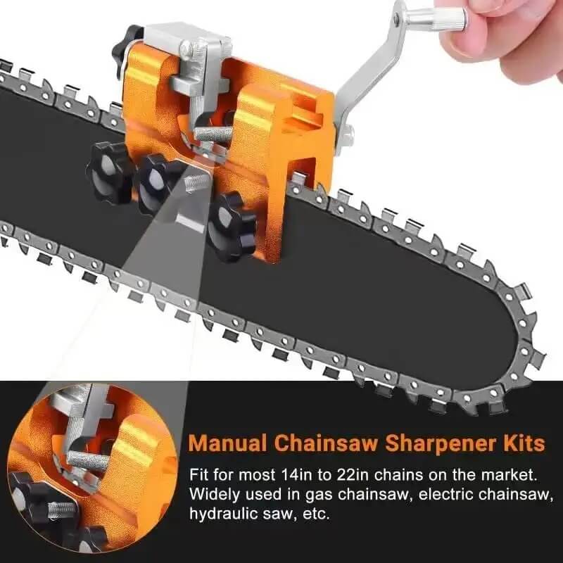 Chainsaw Chain Sharpening Jig Set