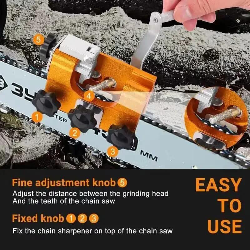 Chainsaw Chain Sharpening Jig Set