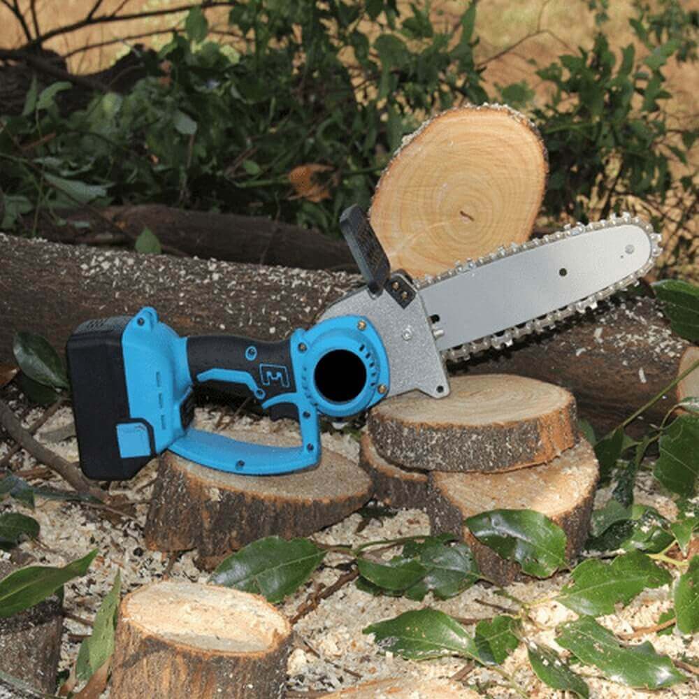 8" & 10" Electric Cordless Chainsaw with 2x Batteries