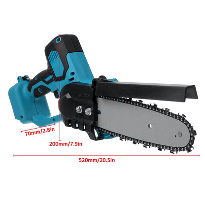 8" & 10" Electric Cordless Chainsaw with 2x Batteries