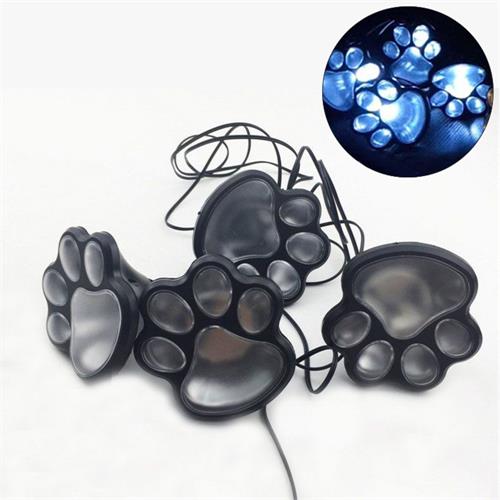 Solar Paw LED Lights 4 Pcs