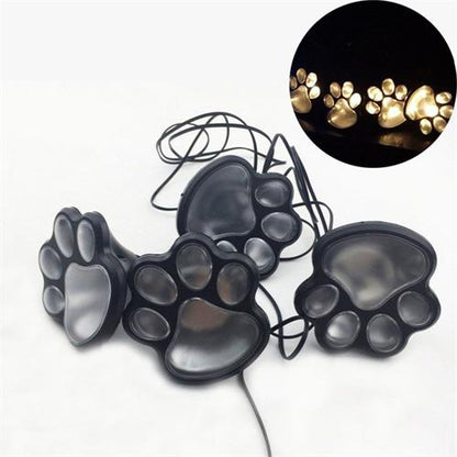 Solar Paw LED Lights 4 Pcs