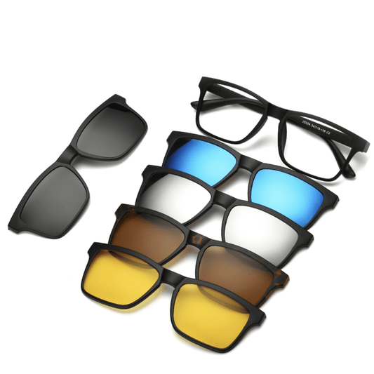 5-in-1 Magnetic Lens Sunglasses