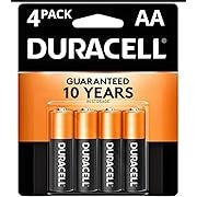 4Pack -AA Duracell Batteries